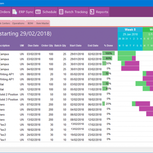 esAutoScheduler - Production Scheduling System